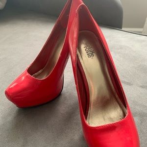 Red Charlotte Russe High Heels